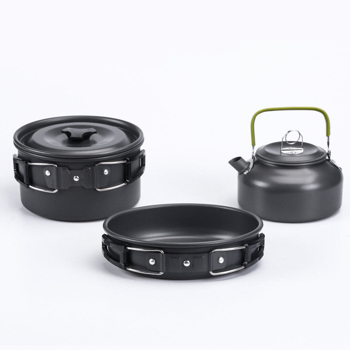 Elevate Your Outdoor Cooking with the Alumina Pot Outdoor Camping Cookware Set