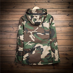 Stay Warm and Stylish This Winter with Our Camouflage Cotton Jacket