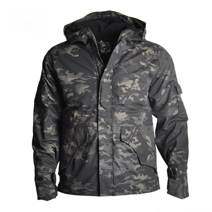 Camouflage Men's Tactical Fleece Jacket - Perfect for Your Outdoor Adventures
