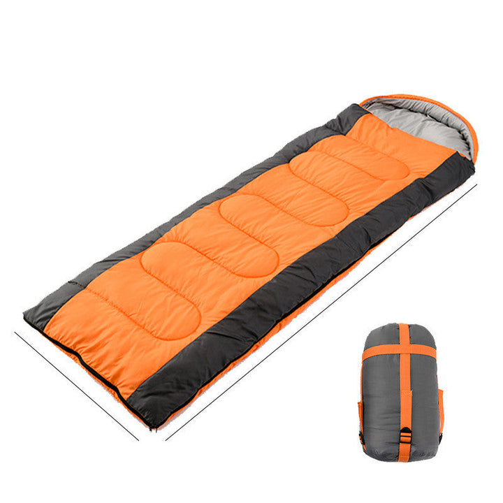 Explore the Great Outdoors with Our Hooded Camping Envelope Sleeping Bag