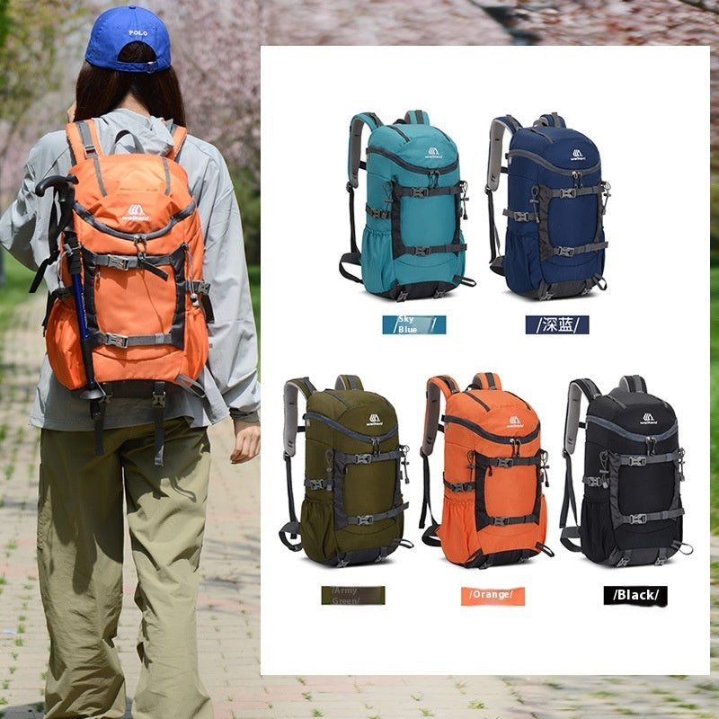 30L Oxford Cloth Backpack Hiking Camping Backpack
