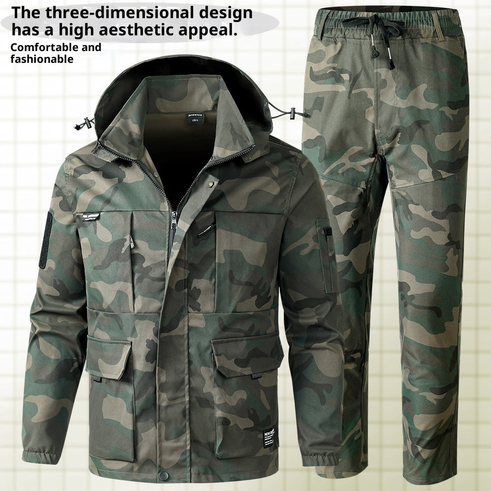 Camouflage Suit Men's Outdoor Casual Jacket