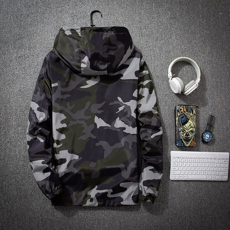 Camouflage Jacket Men's Spring