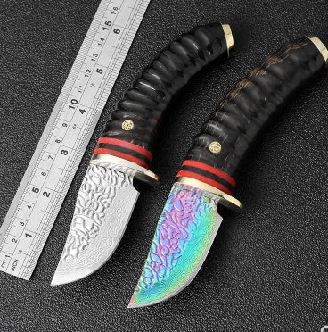 High quality forged Damascus Hunting Knife