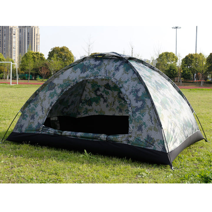 Outdoor Travel Tent 3-4 People Camouflage Tent