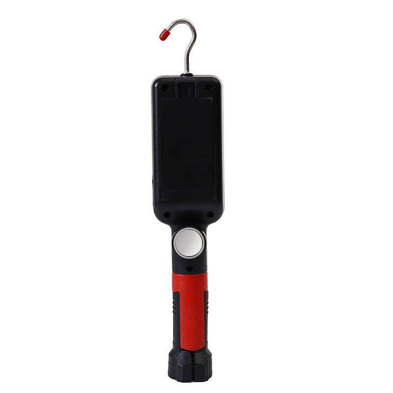 Portable Flashlight With Magnet Hook Camping
