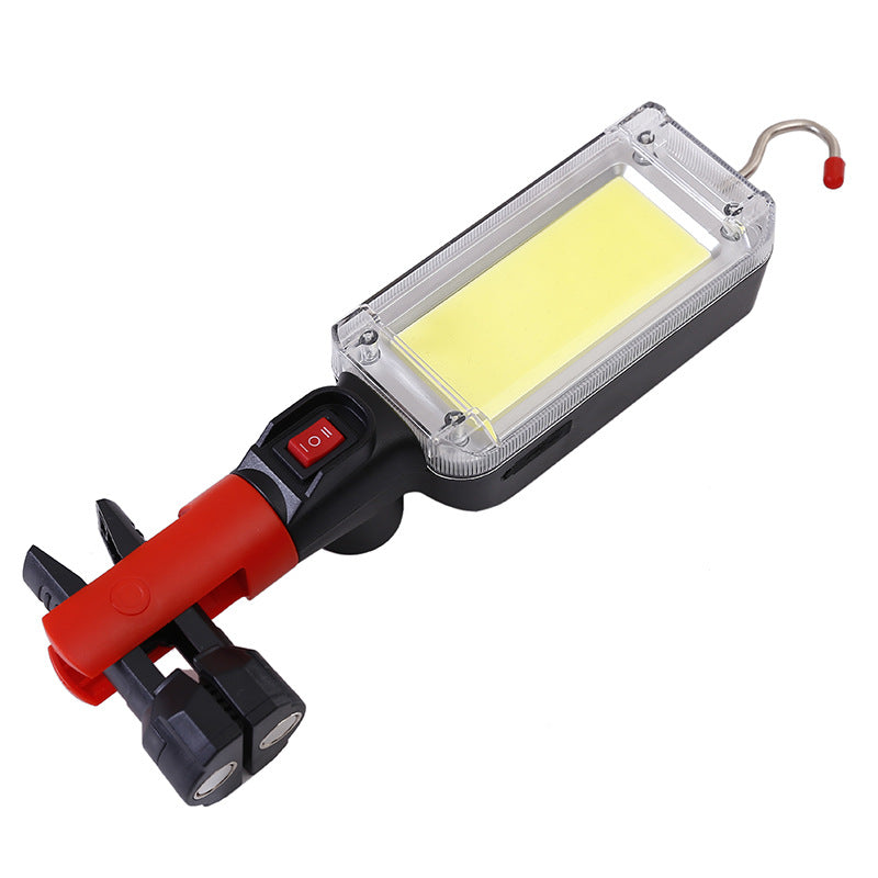 Portable Flashlight With Magnet Hook Camping