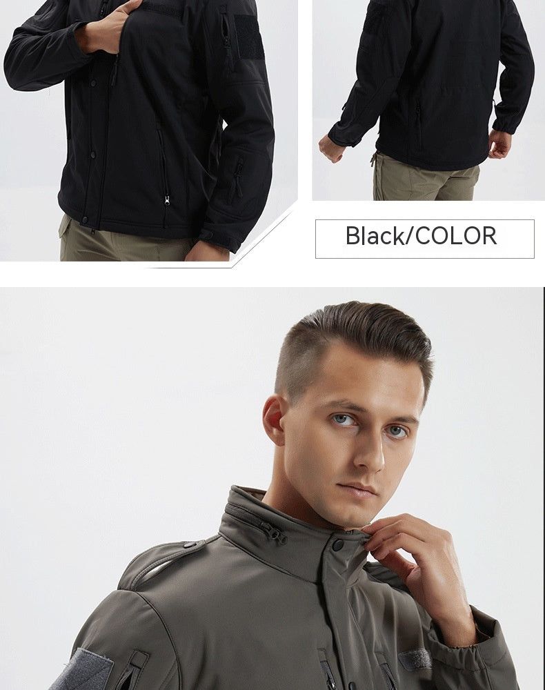 Men's Fleece Jacket Camouflage