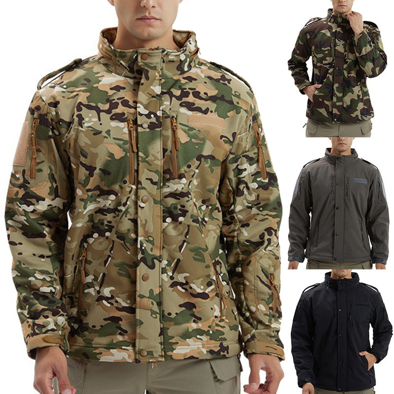 Men's Fleece Jacket Camouflage