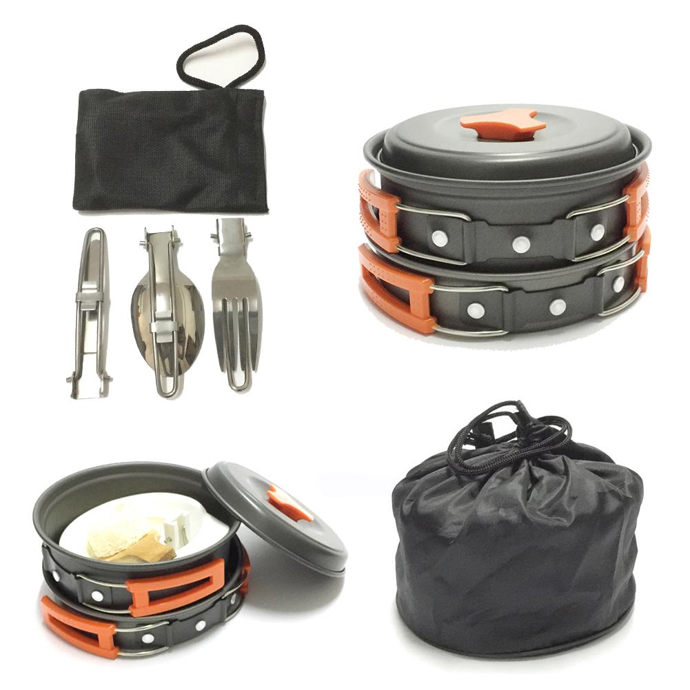 Cookware Portable Outdoor Tableware Picnic Set