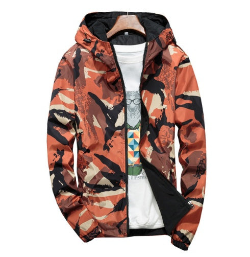 Camouflage jacket male jacket