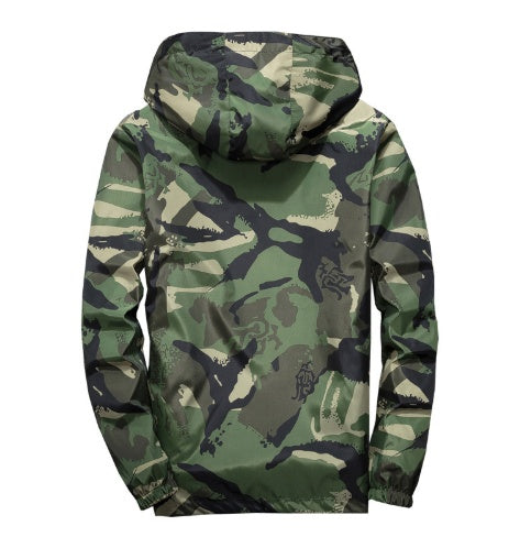 Camouflage jacket male jacket
