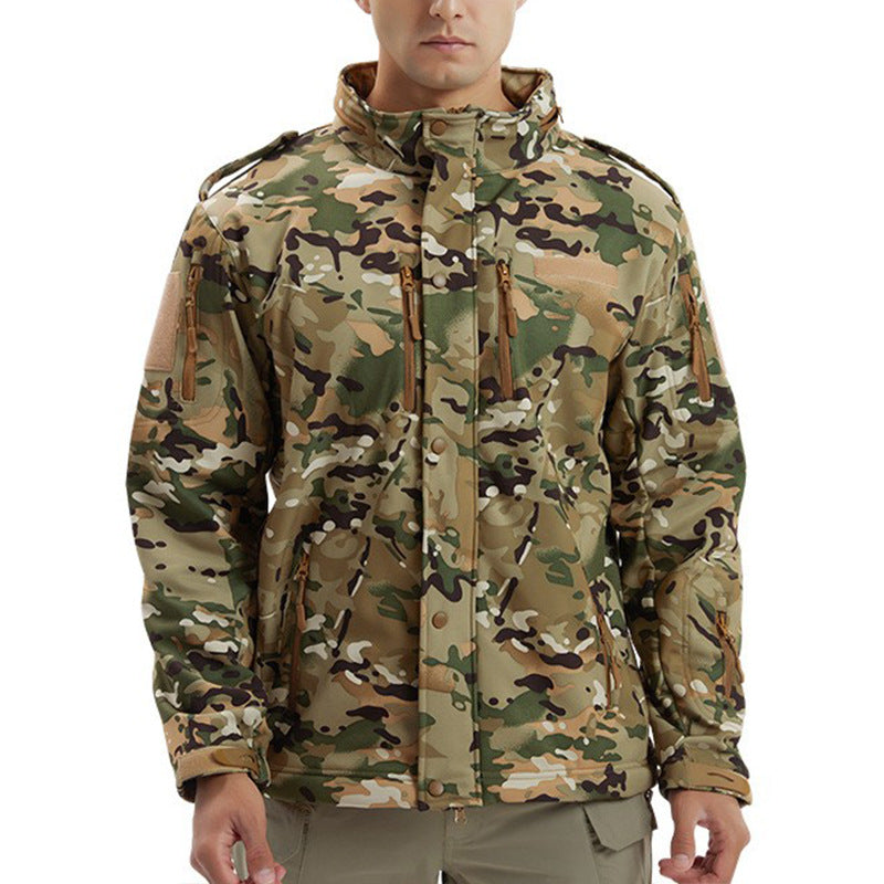 Men's Fleece Jacket Camouflage