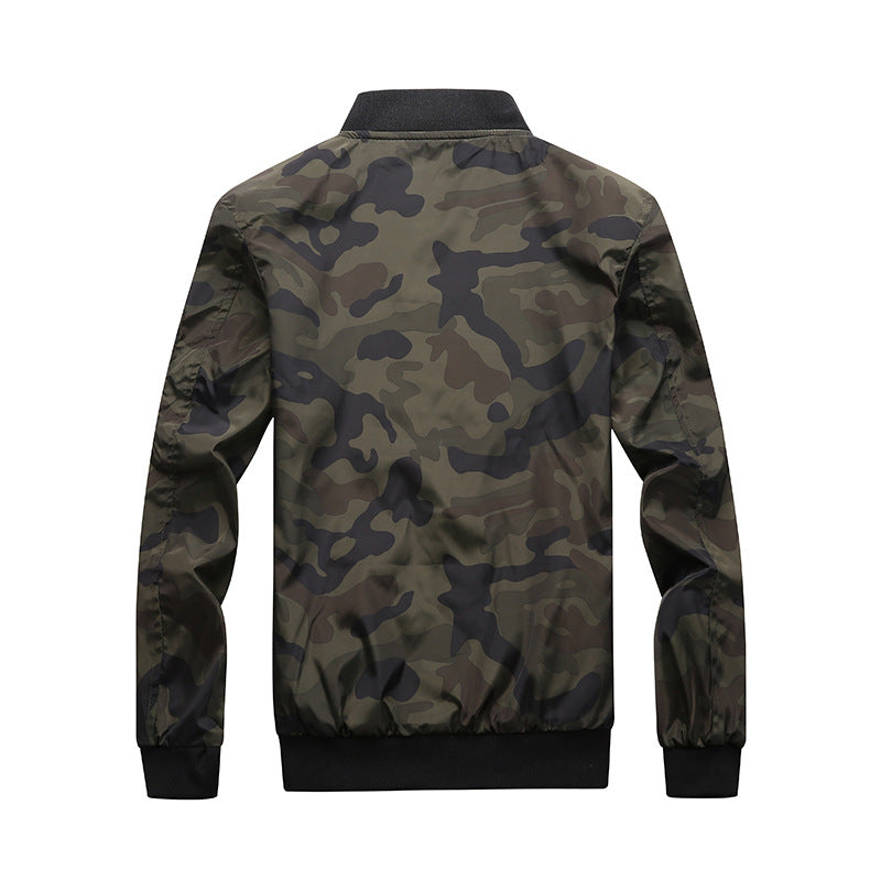 Men's Camouflage Jacket Men's Coat