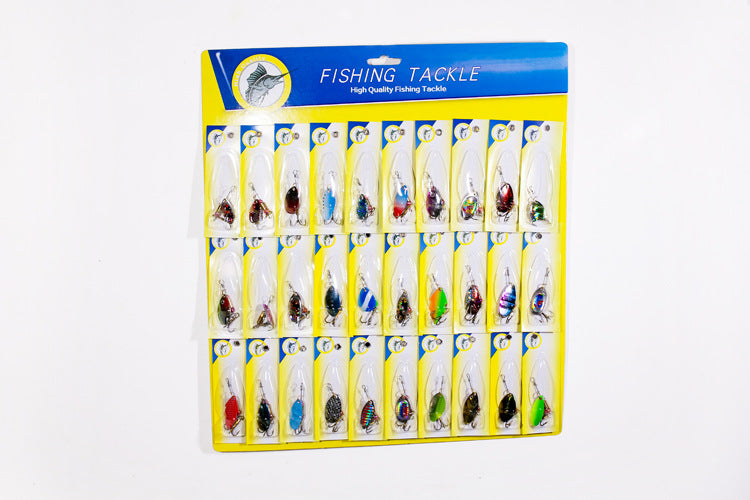 30 Bait Hook Lures for Fishing