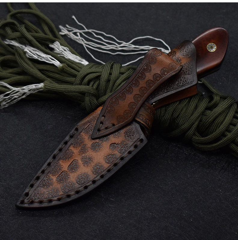 Damascus Steel Hunting Knife