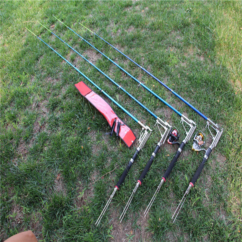 Automatic fishing rod pole