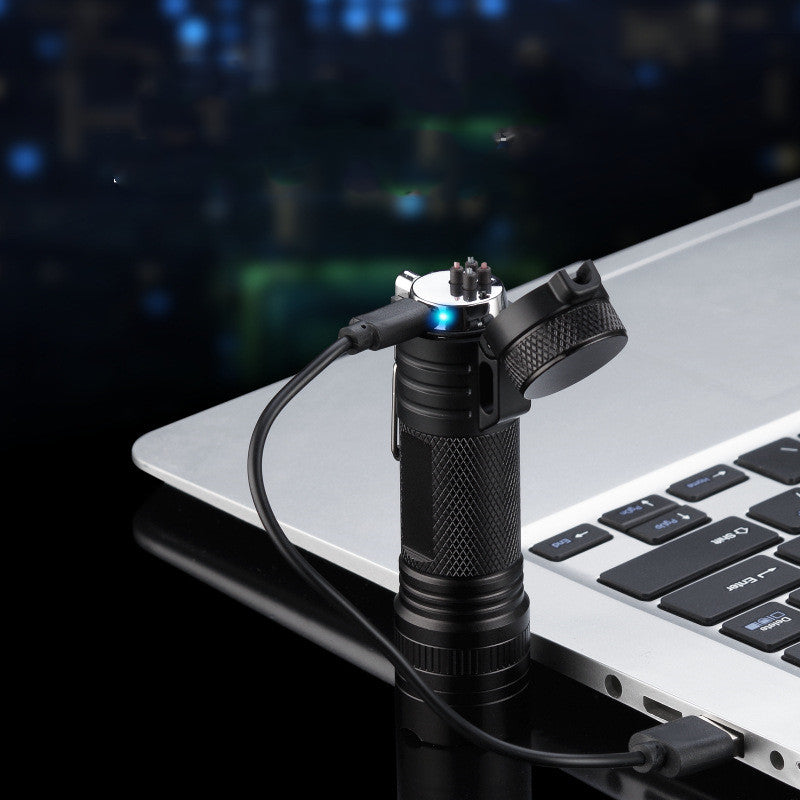 Flashlight cigarette lighter