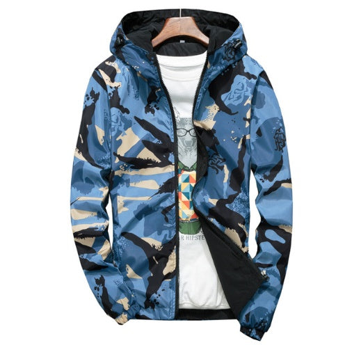 Camouflage jacket male jacket