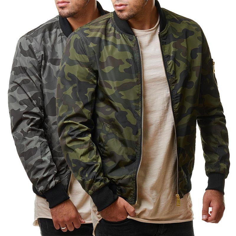 Men's Camouflage Jacket Men's Coat