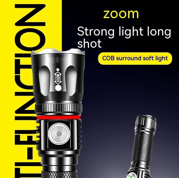Outdoor Camping T6 Strong Light Flashlight