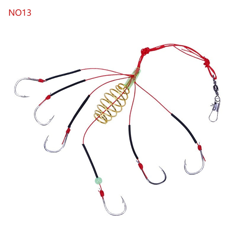 Barbed Bomb Fishing Hooks