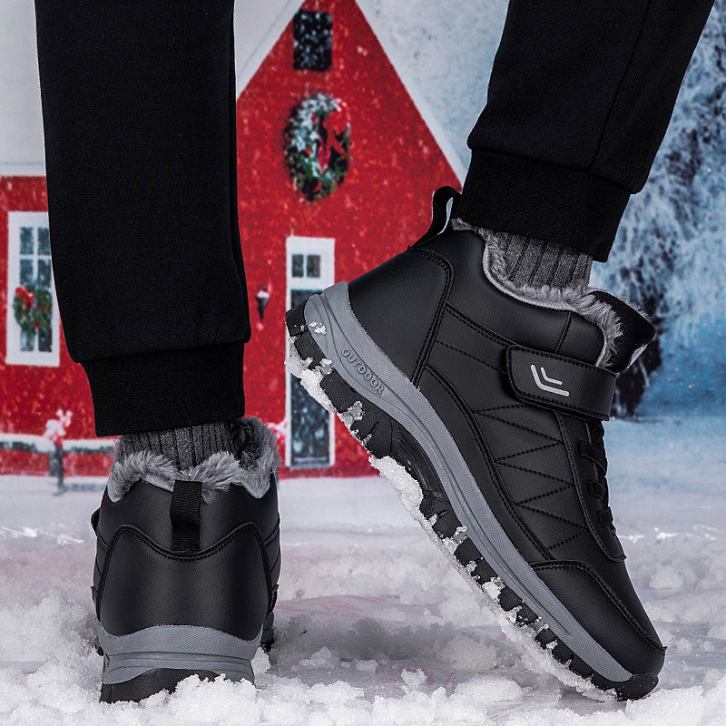 Fleece-lined Warm Hiking Shoes