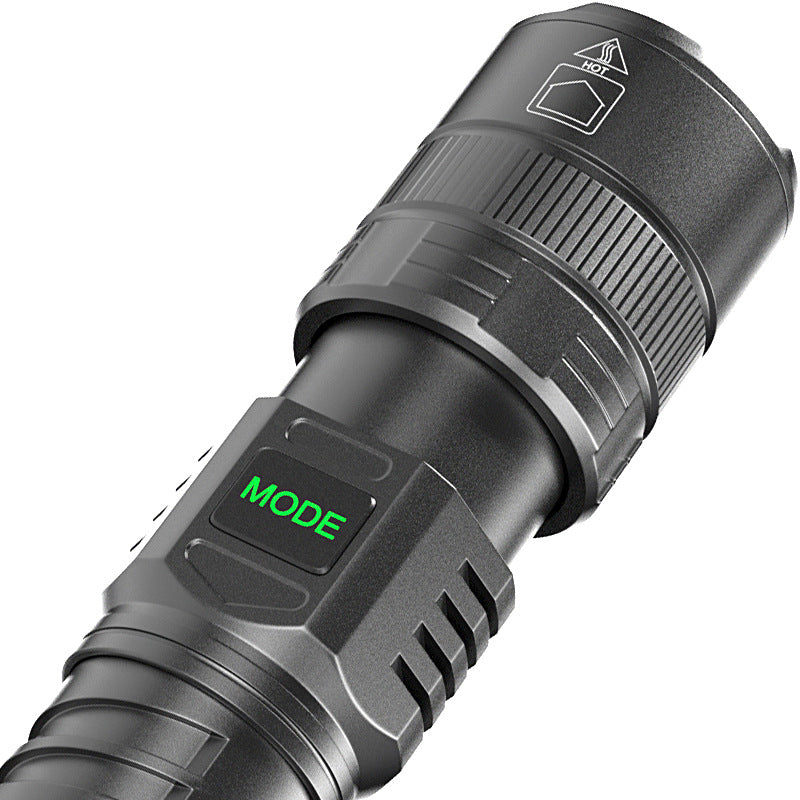 Electric Display Camping Portable Flashlight