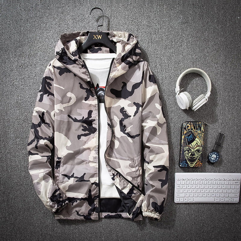 Camouflage Jacket Men's Spring